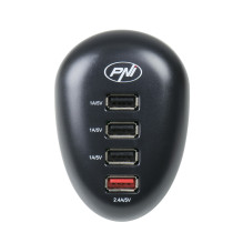 PNI HC41 USB įkroviklis telefonams, planšetiniams kompiuteriams, fotoaparatams PNI HC41 USB įkroviklis telefonams, planšetiniams kompiuteriams, fotoaparatams
