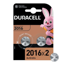 Duracell Specialized ličio CR2016N baterijos, 2 vnt.