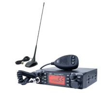 CB PNI ESCORT HP 9001 PRO ASQ radijo stoties paketas, reguliuojamas, AM-FM, 12 V, 4 W + CB PNI Extra 48 antena su magnet CB PNI ESCORT HP 9001 PRO ASQ radijo stoties paketas, reguliuojamas, AM-FM, 12 V, 4 W + CB PNI Extra 48 antena su magnet