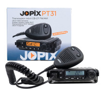 CB radijo stotis JOPIX PT31 AM / FM, 4W, 12V, ASQ CB radijo stotis JOPIX PT31 AM / FM, 4W, 12V, ASQ