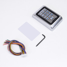 Access control keypad PNI DK220, stand alone, exterior and interior, IP65, with 2 relays