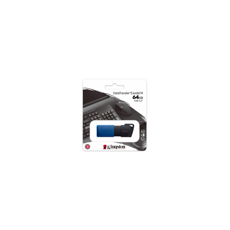 „Kingston DataTraveler Exodia M“ 64 GB atmintis