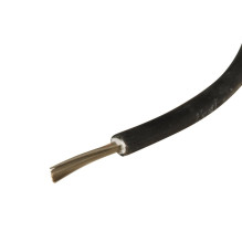 6 mm solar cable with UV protection 10 meters - BLACK