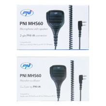 Mikrofonas su PNI MHS60 garsiakalbiu ir 2 kontaktais, PNI-M tipo Mikrofonas su PNI MHS60 garsiakalbiu ir 2 kontaktais, PNI-M tipo