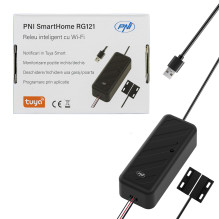 PNI SmartHome RG121 smart relay with Wi-Fi for garage door / gate opening control, compatible with the Tuya application, PNI SmartHome RG121 smart relay with Wi-Fi for garage door / gate opening control, compatible with the Tuya application,