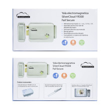 SilverCloud YR300 Electromagnetic Yala with hub, right side opening, Fail Secure NO
