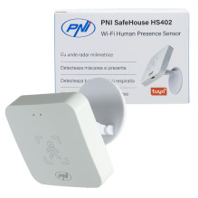 PNI SafeHouse HS402 Wi-Fi presence sensor, with millimeter radar waves, 10 m range, detects motion and static presence, PNI SafeHouse HS402 Wi-Fi presence sensor, with millimeter radar waves, 10 m range, detects motion and static presence,
