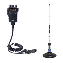 CB PNI Escort HP 62 radijo stoties paketas, ASQ, RF stiprinimas ir CB PNI ML70 antena su 145 mm magnetiniu pagrindu CB PNI Escort HP 62 radijo stoties paketas, ASQ, RF stiprinimas ir CB PNI ML70 antena su 145 mm magnetiniu pagrindu