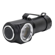 PNI Adventure F75 priekinio žibintuvėlio komplektas su 6W LED, 600 lm, pagamintas iš aliuminio, su baterija ir PNI CHG30