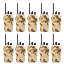 Nešiojamų radijo stočių rinkinys PNI PMR R40 CAMO, 10 dalių, 0,5 W, 16 PMR, 1200 mAh baterijos su įkrovikliais ir ausinė Nešiojamų radijo stočių rinkinys PNI PMR R40 CAMO, 10 dalių, 0,5 W, 16 PMR, 1200 mAh baterijos su įkrovikliais ir ausinė