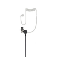 Headset with microphone and acoustic tube PNI HS84 with 2-pin Kenwood plug