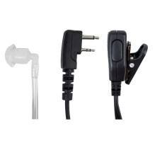 Headphone with microphone and acoustic tube PNI HF34 with 2 pins Midland plug Headphone with microphone and acoustic tube PNI HF34 with 2 pins Midland plug
