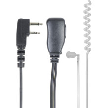 Headphone with microphone and acoustic tube PNI HF34 with 2 pins Midland plug Headphone with microphone and acoustic tube PNI HF34 with 2 pins Midland plug