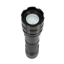 PNI Adventure F10 aliuminio žibintuvėlio komplektas su 6 W LED, 500 lm iki 200 m fokusavimo, su baterija ir PNI CHG300 m