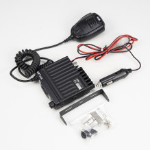 CB CRT One V radijo stotis su Vox, S-Meter, 4W, ASQ, 12V, RF stiprinimo funkcija