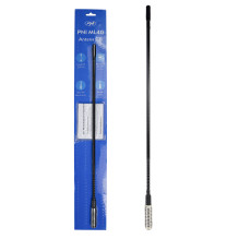 CB antena PNI ML40, 57 cm ilgio, su M6 į M5 sriegiuotu kišeniniu-kišeniniu adapteriu CB antena PNI ML40, 57 cm ilgio, su M6 į M5 sriegiuotu kišeniniu-kišeniniu adapteriu
