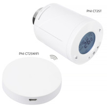 PNI CT25WIFI interneto mazgas, skirtas PNI CT25T termostatinei galvutei, skirtas radiatorių temperatūros valdymui iš „Tu PNI CT25WIFI interneto mazgas, skirtas PNI CT25T termostatinei galvutei, skirtas radiatorių temperatūros valdymui iš „Tu