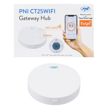 PNI CT25WIFI interneto mazgas, skirtas PNI CT25T termostatinei galvutei, skirtas radiatorių temperatūros valdymui iš „Tu PNI CT25WIFI interneto mazgas, skirtas PNI CT25T termostatinei galvutei, skirtas radiatorių temperatūros valdymui iš „Tu