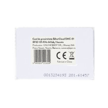 „SilverCloud EMC-01 RFID 125 KHz 64 bitų artiumo kortelė