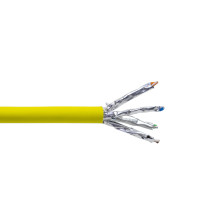 S / FTP CAT7 PNI SF07 cable at 10Gbps meter, 1000MHz, for internet and surveillance systems S / FTP CAT7 PNI SF07 cable at 10Gbps meter, 1000MHz, for internet and surveillance systems