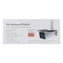 PNI SafeHome PT950LR 1080P video surveillance camera with 6W solar panel, WiFi, battery, control via Tuya Smart applicat PNI SafeHome PT950LR 1080P video surveillance camera with 6W solar panel, WiFi, battery, control via Tuya Smart applicat