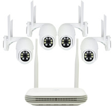PNI House WiFi800 NVR wireless video surveillance kit and 4 outdoor PNI IP840 cameras, 8MP, 4K, IP65 PNI House WiFi800 NVR wireless video surveillance kit and 4 outdoor PNI IP840 cameras, 8MP, 4K, IP65