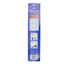 CB antena PNI ML29, 29 cm ilgio, su pridedamu 70 mm skersmens magnetu ir RG58 laidu CB antena PNI ML29, 29 cm ilgio, su pridedamu 70 mm skersmens magnetu ir RG58 laidu