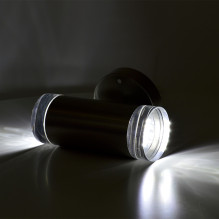 SilverCloud D-Light W32 LED stainless steel exterior lamp SilverCloud D-Light W32 LED stainless steel exterior lamp