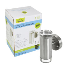 „SilverCloud D-Light W32“ nerūdijančio plieno LED lauko žibintas „SilverCloud D-Light W32“ nerūdijančio plieno LED lauko žibintas