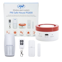PNI Safe House PG600 wireless alarm system, smart home security system, wireless connection, burglar alarm, wireless ala