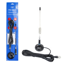 CB antenna PNI ML29, length 29 cm, with included magnet diameter 70 mm and RG58 cable