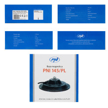 Magnetic base PNI 145 / PL 145mm contains 4m cable and PL259 socket Magnetic base PNI 145 / PL 145mm contains 4m cable and PL259 socket