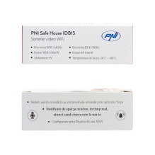 PNI Safe House IDB15 WiFi vaizdo durų skambutis, naktinis matymas, IP54, įmontuota baterija, valdymas iš „Tuya“ programo PNI Safe House IDB15 WiFi vaizdo durų skambutis, naktinis matymas, IP54, įmontuota baterija, valdymas iš „Tuya“ programo