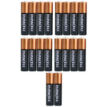 „Duracell“ AA arba R6 šarminės baterijos, kodas 81483682, 18 vnt. lizdinė pakuotė