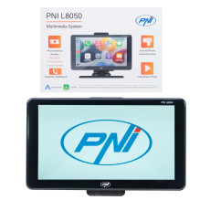 Car multimedia system PNI L8050 with 7-inch screen, Apple Carplay and Android Auto, Android / iPhone mirroring, FM trans