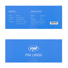 Car multimedia system PNI L8050 with 7-inch screen, Apple Carplay and Android Auto, Android / iPhone mirroring, FM trans