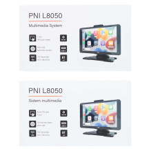 Car multimedia system PNI L8050 with 7-inch screen, Apple Carplay and Android Auto, Android / iPhone mirroring, FM trans