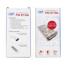 Įtampos šaltinis PNI ST10A 12V 10A, stabilizuotas stebėjimo sistemoms Įtampos šaltinis PNI ST10A 12V 10A, stabilizuotas stebėjimo sistemoms