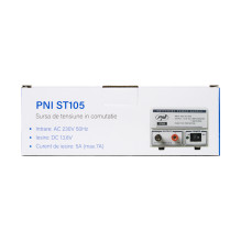 Switching voltage source PNI ST105, input 230V AC, output 12V DC, 5A