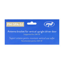 Antenna support PNI SPA-52 for driver's door vertical pillar, recommended for DAF XF SERIES