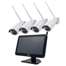 Video surveillance kit PNI House WiFi650 - 4 Full HD Wi-Fi P2P and 12-inch LCD monitor Video surveillance kit PNI House WiFi650 - 4 Full HD Wi-Fi P2P and 12-inch LCD monitor