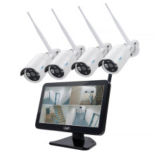Video surveillance kit PNI House WiFi650 - 4 Full HD Wi-Fi P2P and 12-inch LCD monitor Video surveillance kit PNI House WiFi650 - 4 Full HD Wi-Fi P2P and 12-inch LCD monitor