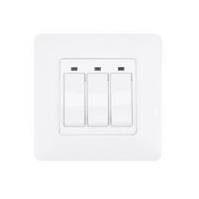 PNI SmartHome WS323 Triple Smart Switch for Internet Light Control compatible with TuyaSmart APP