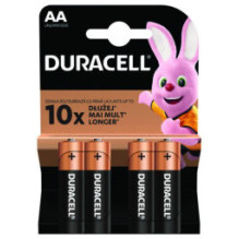 Batteries Duracell Base AA 4 pack 1.5V