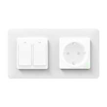 PNI WS2 double frame for switch or PNI SmartHome smart socket PNI WS2 double frame for switch or PNI SmartHome smart socket