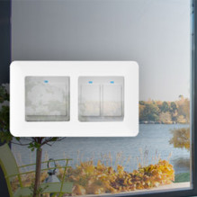 PNI WS2 double frame for switch or PNI SmartHome smart socket PNI WS2 double frame for switch or PNI SmartHome smart socket