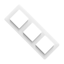 PNI WS3 triple frame for switch or PNI SmartHome smart socket PNI WS3 triple frame for switch or PNI SmartHome smart socket