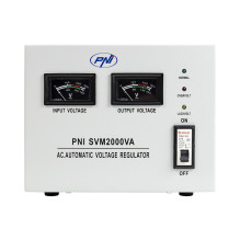 PNI SVM2000VA voltage stabilizer with servomotor, 1600W, 7.2A, 230V output PNI SVM2000VA voltage stabilizer with servomotor, 1600W, 7.2A, 230V output