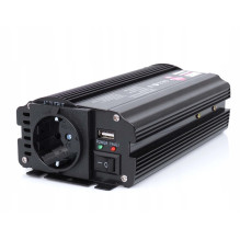 Įtampos keitiklis PNI Bass BP-5009 12 V maitinimas, 230 V išėjimas, grynas sinusas, juodas