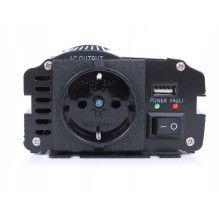 Įtampos keitiklis PNI Bass BP-5009 12 V maitinimas, 230 V išėjimas, grynas sinusas, juodas